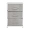 Flash Furniture White/Gray 3 Drawer Storage Dresser Organizer WX-5L20-X-WH-GR-GG - alternate 6